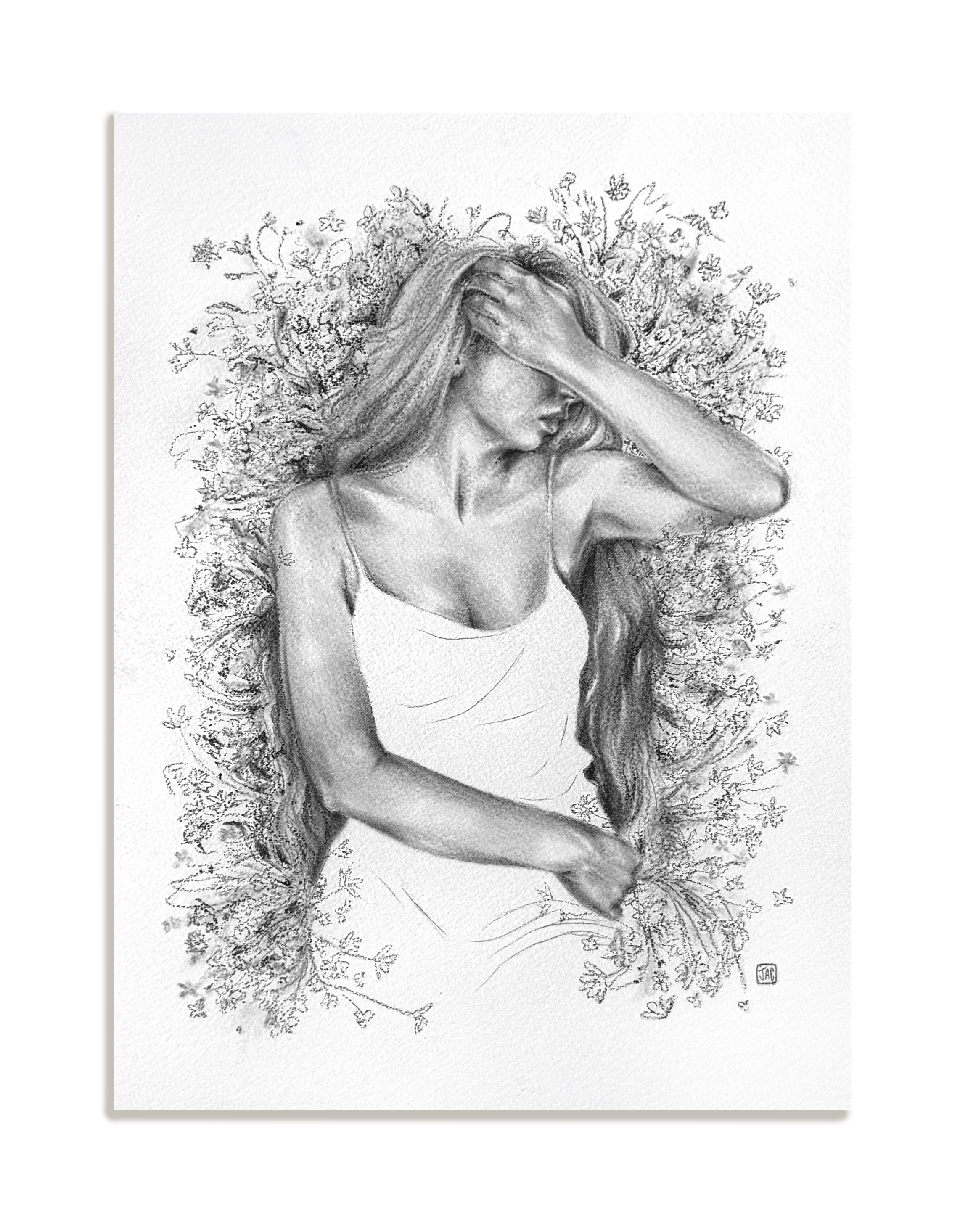 "A Flower Bed That Lies" Original