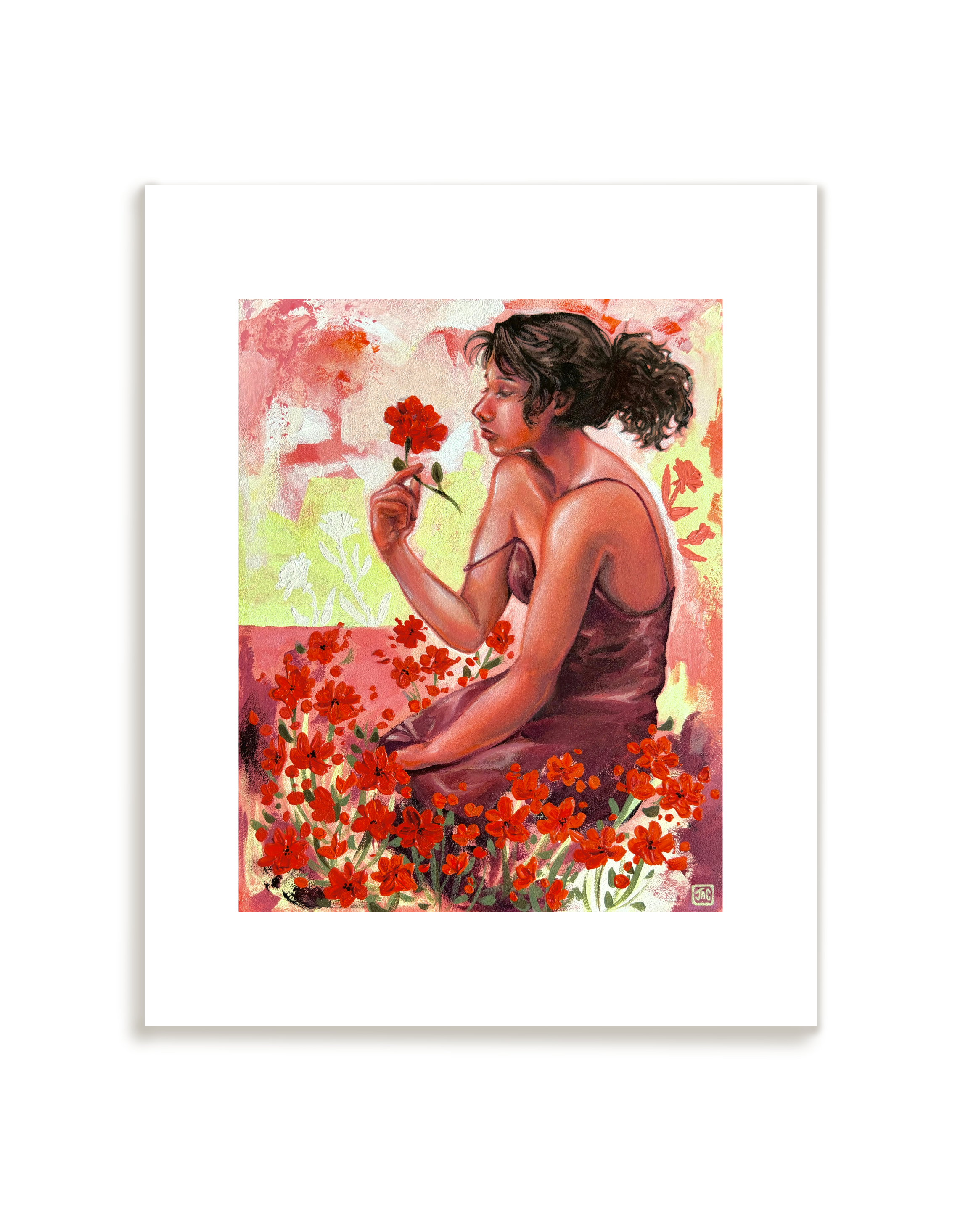 "A Flower for Me?" Fine Art Print